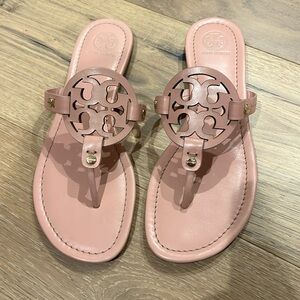 Tory Burch pink miller sandals